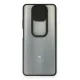 Xiaomi Mi 10T Lite Kılıf Palm Buzlu Kamera Sürgülü Silikon - Siyah