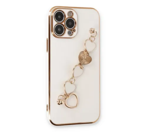 Apple iPhone 13 Pro Kılıf Esila Silikon - Beyaz