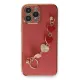 Apple iPhone 13 Pro Kılıf Esila Silikon - Kırmızı