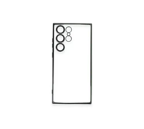 Samsung Galaxy S23 Ultra Kılıf Lensli Silikon - Yeşil