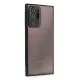 Samsung Galaxy Note 20 Ultra Kılıf Lensli Silikon - Siyah