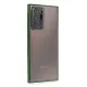 Samsung Galaxy Note 20 Ultra Kılıf Lensli Silikon - Yeşil