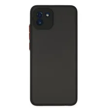 Samsung Galaxy A03 Kılıf Montreal Silikon Kapak - Siyah