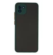 Samsung Galaxy A03 Kılıf Montreal Silikon Kapak - Yeşil