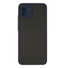 Samsung Galaxy A03 Kılıf Montreal Silikon Kapak - Lacivert