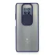 Xiaomi Mi 10T Lite Kılıf Palm Buzlu Kamera Sürgülü Silikon - Lacivert