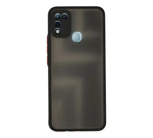 İnfinix Hot 10 Play Kılıf Montreal Silikon Kapak - Siyah