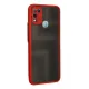 İnfinix Hot 10 Play Kılıf Montreal Silikon Kapak - Kırmızı
