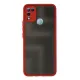 İnfinix Hot 10 Play Kılıf Montreal Silikon Kapak - Kırmızı