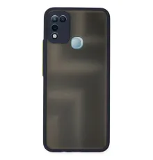İnfinix Hot 10 Play Kılıf Montreal Silikon Kapak - Lacivert