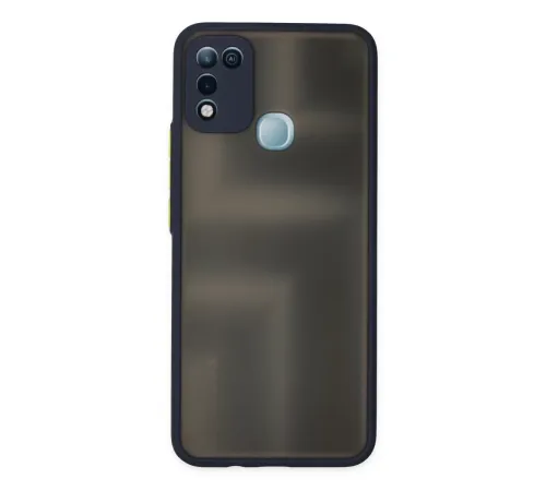 İnfinix Hot 10 Play Kılıf Montreal Silikon Kapak - Lacivert