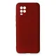 Xiaomi Mi 10 Lite Kılıf First Silikon - Bordo