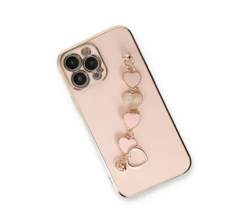 Apple iPhone 13 Pro Max Kılıf Esila Silikon - Pudra
