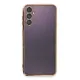 Samsung Galaxy A14 4G Kılıf Lensli Silikon - Gold