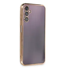 Samsung Galaxy A14 4G Kılıf Lensli Silikon - Gold