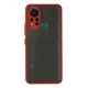 İnfinix Hot 11s Kılıf Montreal Silikon Kapak - Kırmızı