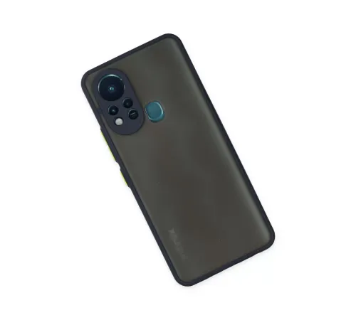İnfinix Hot 11s Kılıf Montreal Silikon Kapak - Lacivert