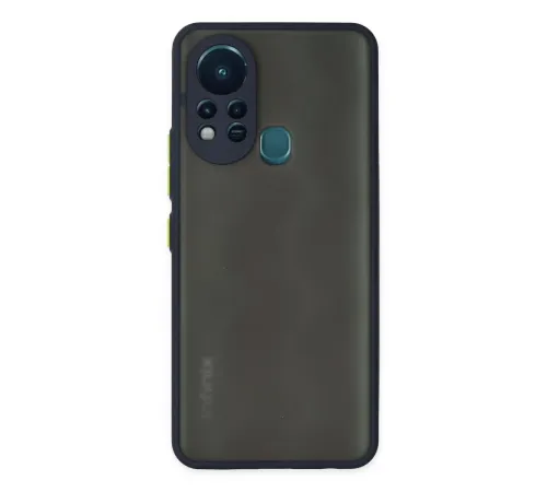 İnfinix Hot 11s Kılıf Montreal Silikon Kapak - Lacivert