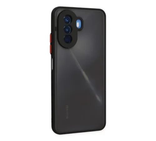Huawei Nova Y70 Kılıf Montreal Silikon Kapak - Siyah