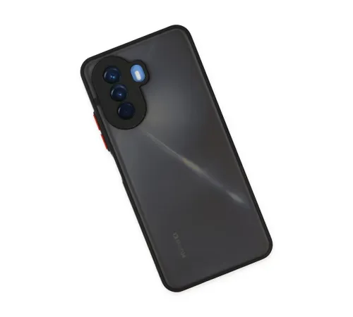 Huawei Nova Y70 Kılıf Montreal Silikon Kapak - Siyah