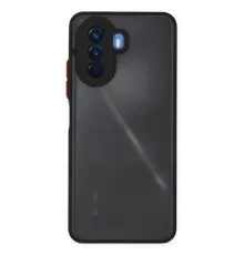 Huawei Nova Y70 Kılıf Montreal Silikon Kapak - Siyah