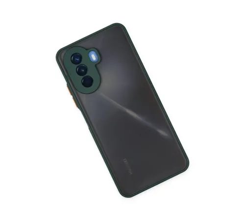 Huawei Nova Y70 Kılıf Montreal Silikon Kapak - Yeşil