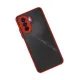 Huawei Nova Y70 Kılıf Montreal Silikon Kapak - Kırmızı