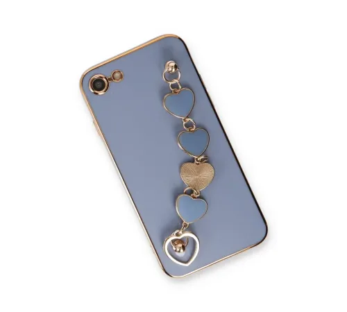 Apple iPhone 7 Kılıf Esila Silikon - Gri
