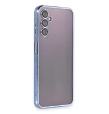 Samsung Galaxy A14 4G Kılıf Lensli Silikon - Açık Mavi