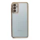 Samsung Galaxy M23 Kılıf Lensli Silikon - Gold