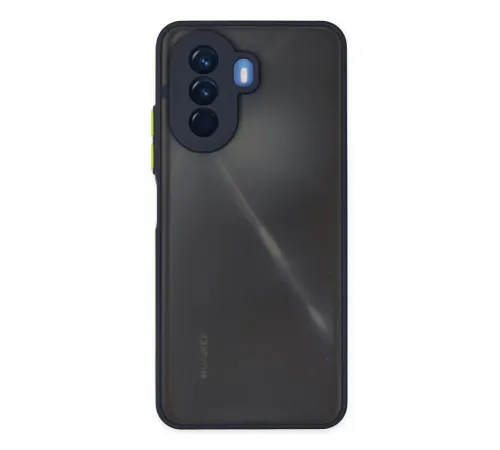 Huawei Nova Y70 Kılıf Montreal Silikon Kapak - Lacivert
