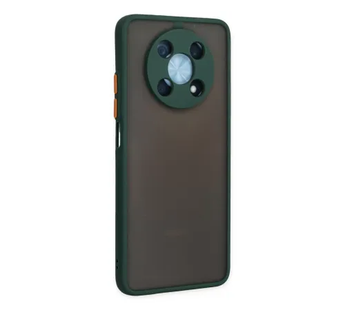 Huawei Nova Y90 Kılıf Montreal Silikon Kapak - Yeşil