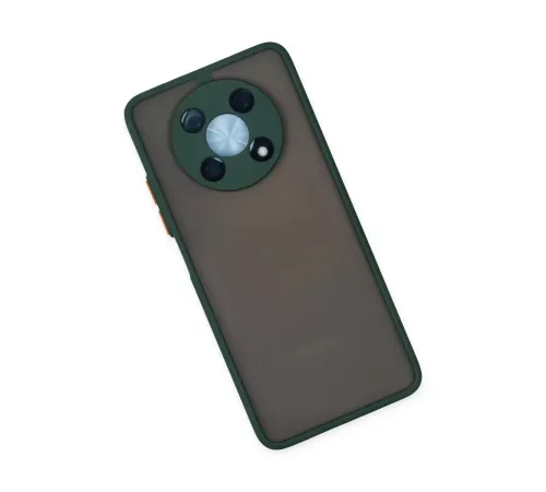 Huawei Nova Y90 Kılıf Montreal Silikon Kapak - Yeşil