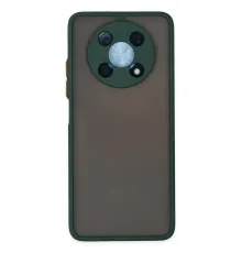 Huawei Nova Y90 Kılıf Montreal Silikon Kapak - Yeşil
