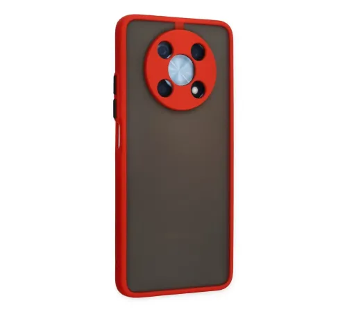 Huawei Nova Y90 Kılıf Montreal Silikon Kapak - Kırmızı