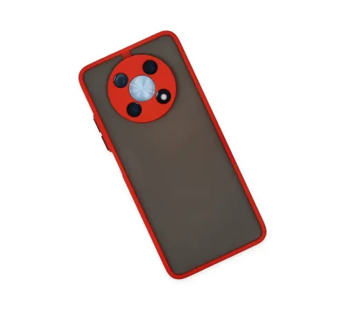 Huawei Nova Y90 Kılıf Montreal Silikon Kapak - Kırmızı