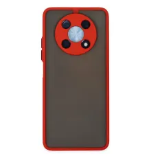 Huawei Nova Y90 Kılıf Montreal Silikon Kapak - Kırmızı