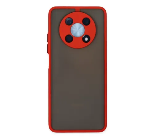 Huawei Nova Y90 Kılıf Montreal Silikon Kapak - Kırmızı