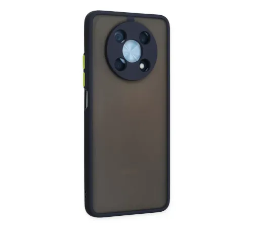 Huawei Nova Y90 Kılıf Montreal Silikon Kapak - Lacivert