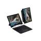 Apple T5209D iPad Pro 12.9 (2021) Kılıf İnter Ledli Klavyeli Tablet Kılıfı - Siyah