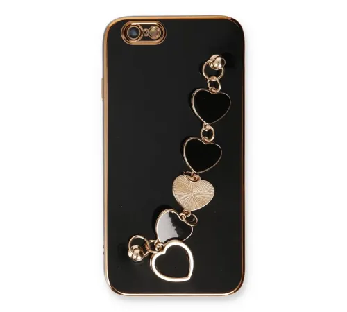 Apple iPhone 6 Kılıf Esila Silikon - Siyah