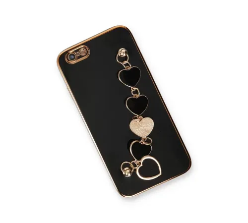 Apple iPhone 6 Kılıf Esila Silikon - Siyah