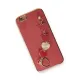 Apple iPhone 6 Kılıf Esila Silikon - Kırmızı