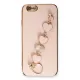 Apple iPhone 6 Kılıf Esila Silikon - Pudra