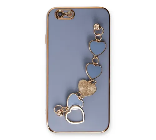 Apple iPhone 6 Kılıf Esila Silikon - Gri