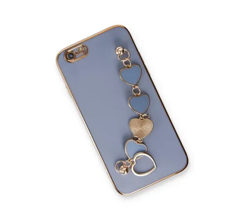 Apple iPhone 6 Kılıf Esila Silikon - Gri