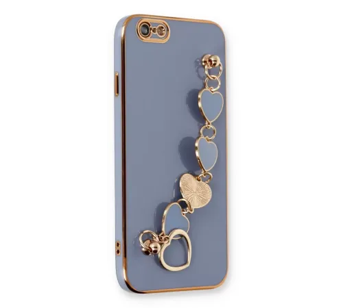 Apple iPhone 6 Kılıf Esila Silikon - Gri