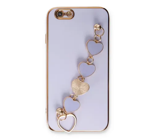 Apple iPhone 6 Kılıf Esila Silikon - Lila
