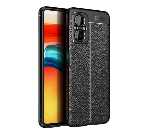 Xiaomi Poco M5 Kılıf Auto Focus Kapak - Siyah