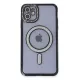 Apple iPhone 11 Kılıf Joke Simli Magneticsafe Kılıf - Siyah